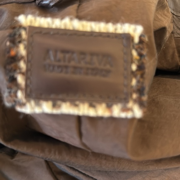 Vera Pelle Italian Leather Coat: Altariva - Picture 14 of 16